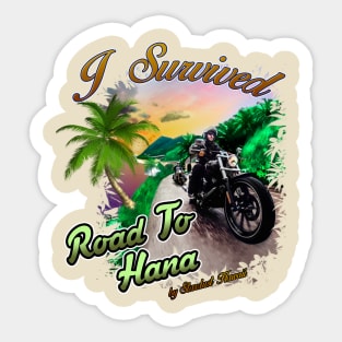 I Survived Road to Hana Sticker